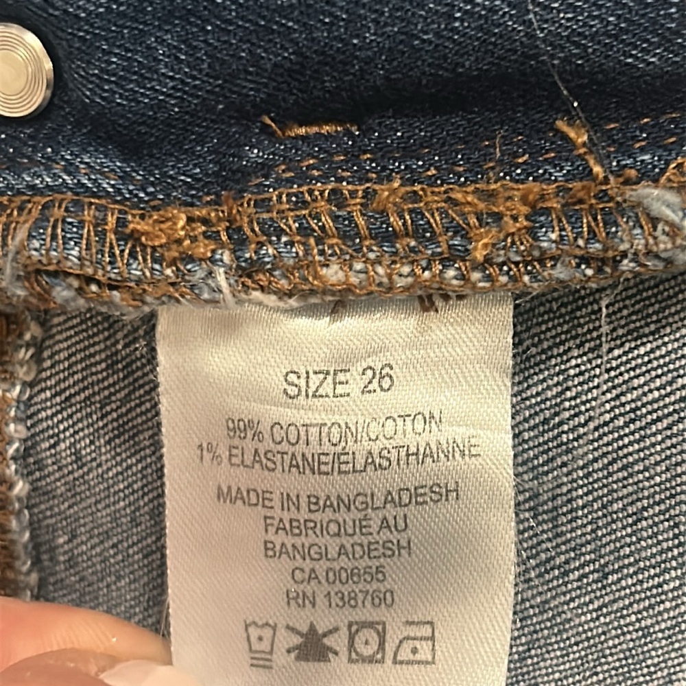DC Jeans Denim Shortalls Overalls Blue Jean Romper Women’s Size 26 Casual - Picture 10 of 16